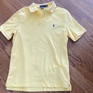 Polo by Ralph Lauren Men's Light Yellow Polo Shirt
